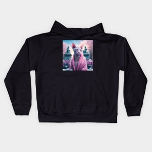 Graceful Sphynx Kids Hoodie